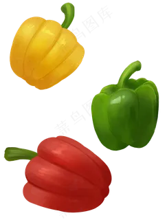 蔬菜青椒彩椒