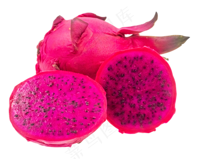 美味紫心火龙果