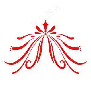 叶子中国风式底纹