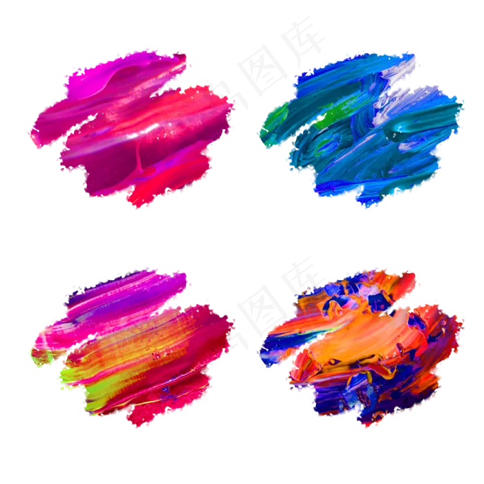 油画笔刷(2000X2000(DPI:150))psd模版下载