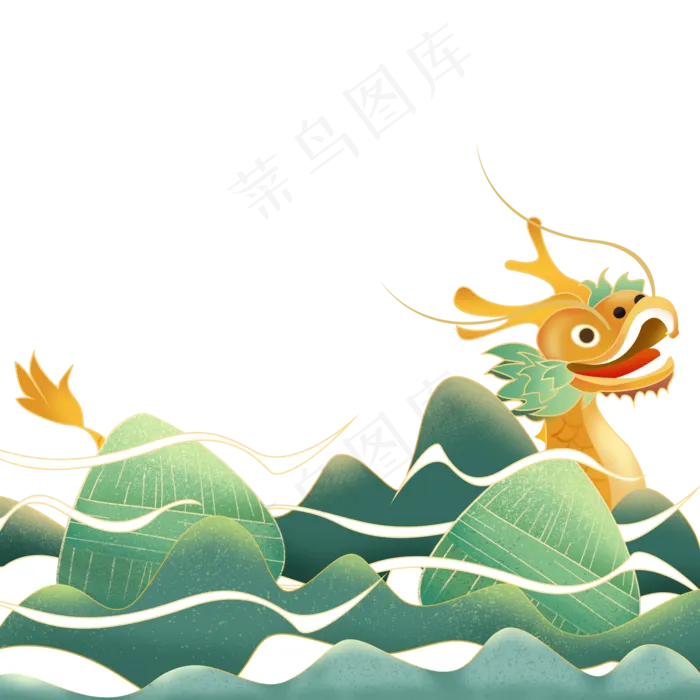 中国风国潮端午节(2000X2000(DPI:300))psd模版下载