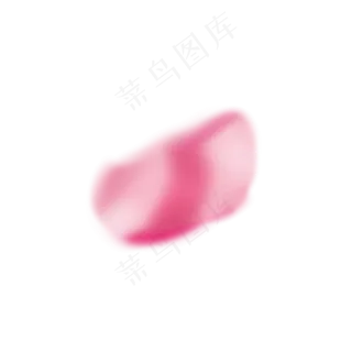 复古水墨笔刷花瓣