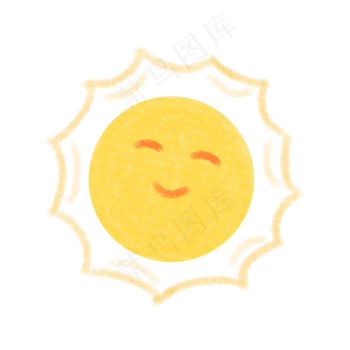 儿童节小太阳(2000X2000(DPI:300))psd模版下载