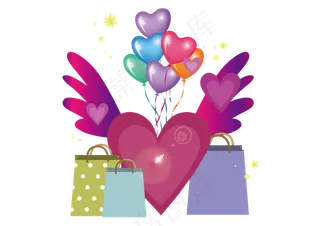 可爱的商务促销优惠