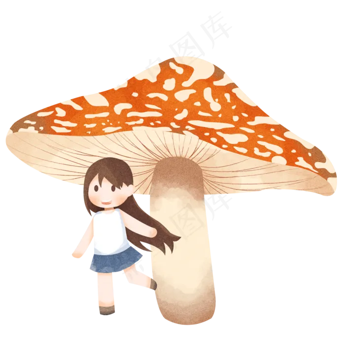 2019年六一儿童节卡通人物png格式(2000X2000(DPI:300))psd模版下载