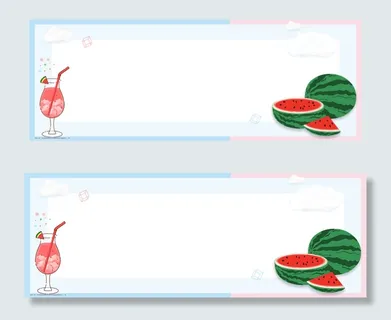 夏日清凉清新电商banner