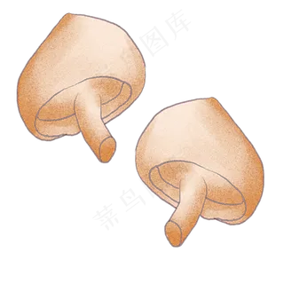 蘑菇处暑商用元素