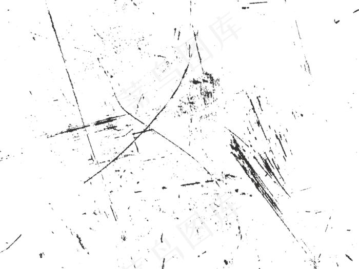 黑白划痕,免抠元素