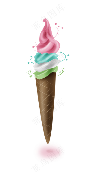 暑假夏日夏季冰淇淋