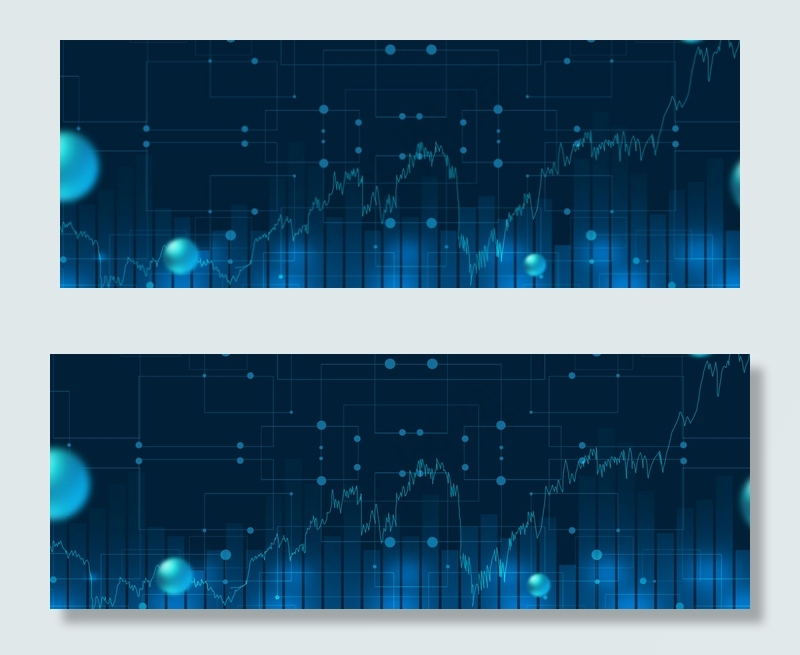 金融经济股票banner海报