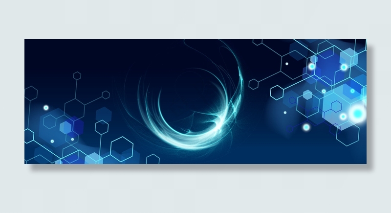 金融商务科技几何banner