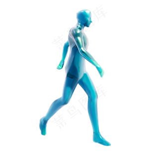 质感运动青年png图