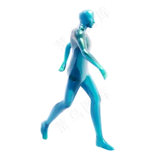 质感运动青年png图