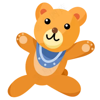 儿童节六一玩具小熊