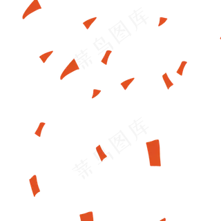 节假日派发散落的卡通红包雨,免抠元素