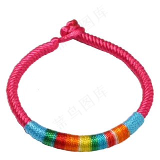 红色的五彩绳小产品