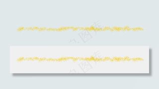 金色粉末活动装饰,免抠元素