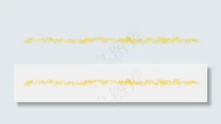 金色粉末活动装饰,免抠元素