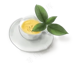 白露手绘古风功夫茶