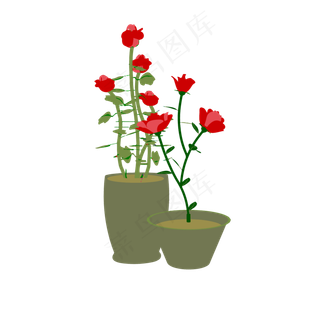 简约扁平卡通七夕情人节婚礼花拱