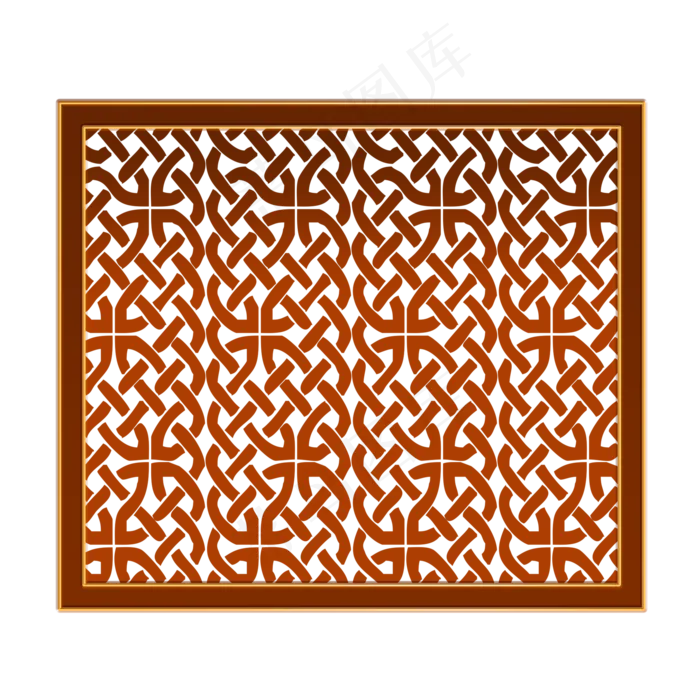中国风边框(2000X2000(DPI:300))psd模版下载