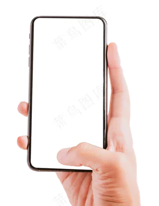 单手操作手机支付,免抠元素