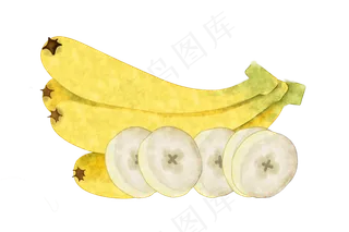 水果香蕉黄色新鲜夏日甜PNG