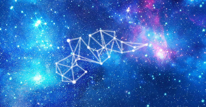 梦幻星空12个星座背景