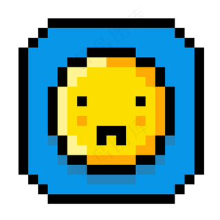 像素风格表情图标