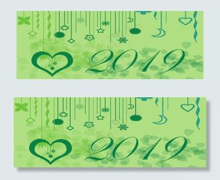 梦幻元旦2019金色庆典跨年盛会banner