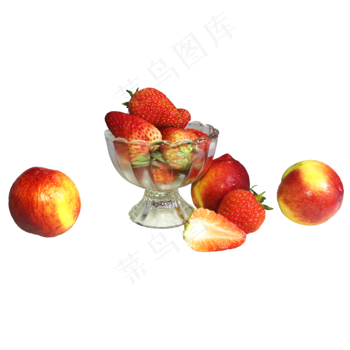 红色水果组合(4724X4724(DPI:300))psd模版下载