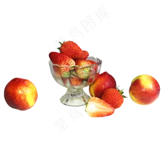 红色水果组合