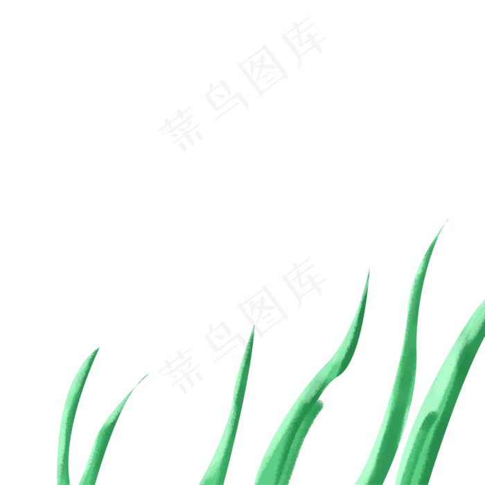 卡通植物草叶下载(2000X2000(DPI:300))psd模版下载