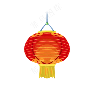 中国风春节元素灯笼红灯笼,免抠元素