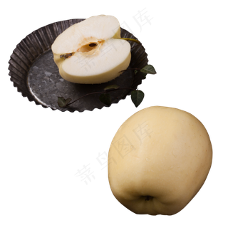 实拍果园丰盛水果梨