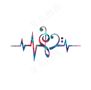 矢量创意音乐符号,免抠元素