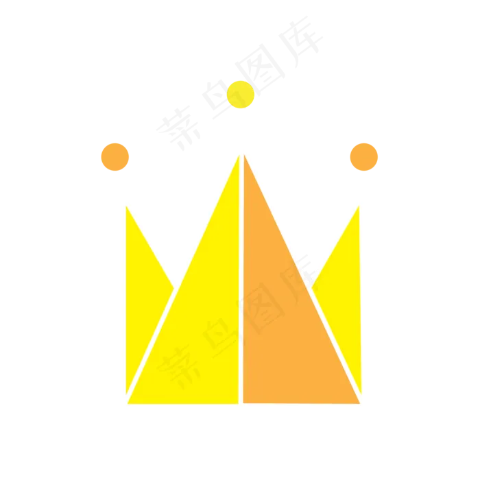 世界杯扁平化矢量胜利王冠,免抠元素(2000*2001px 300 dpi )ai矢量模版下载