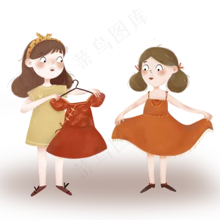 可爱少女中国红唐装闺蜜2020 可爱少女中国红唐装闺蜜2020