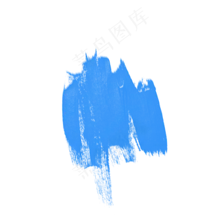 蓝色笔刷