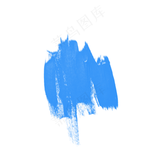 蓝色笔刷