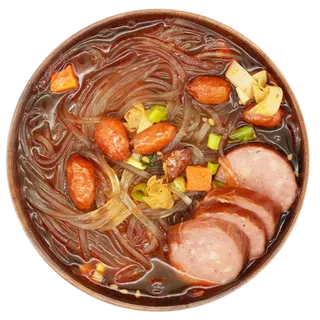 腊肠酸辣粉,免抠元素