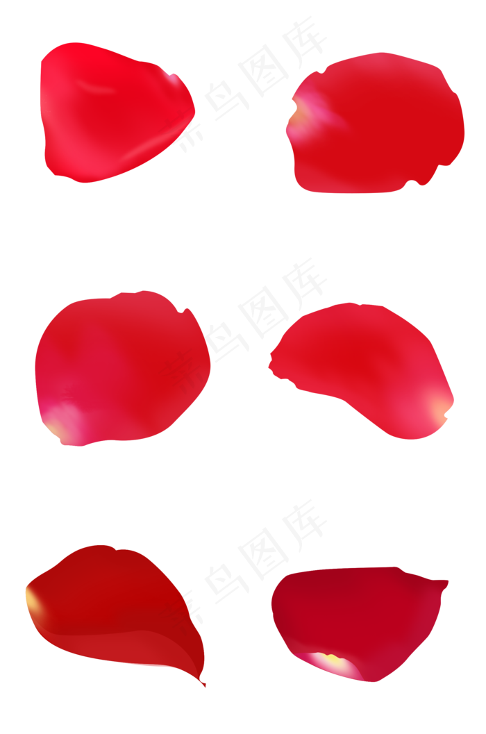 情人节玫瑰花瓣png下载(2000X3020(DPI:300))psd模版下载