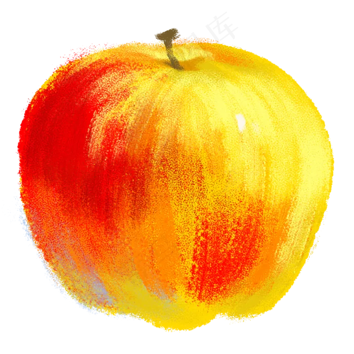 彩色摆放的苹果食物元素(2000X2000(DPI:300))psd模版下载
