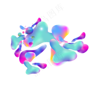 科技流体炫酷卡通创意