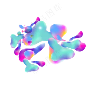 科技流体炫酷卡通创意