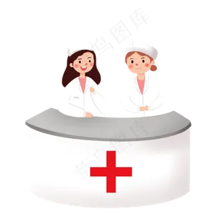 女导医接待人员