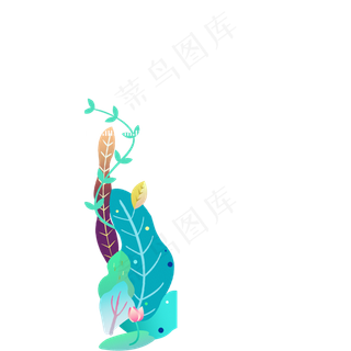 卡通春天植物下载