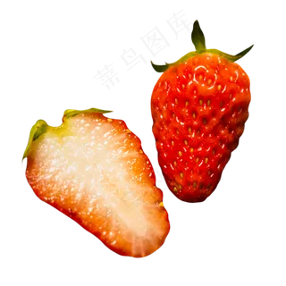 夏季水果红色草莓 夏季水果红色草莓