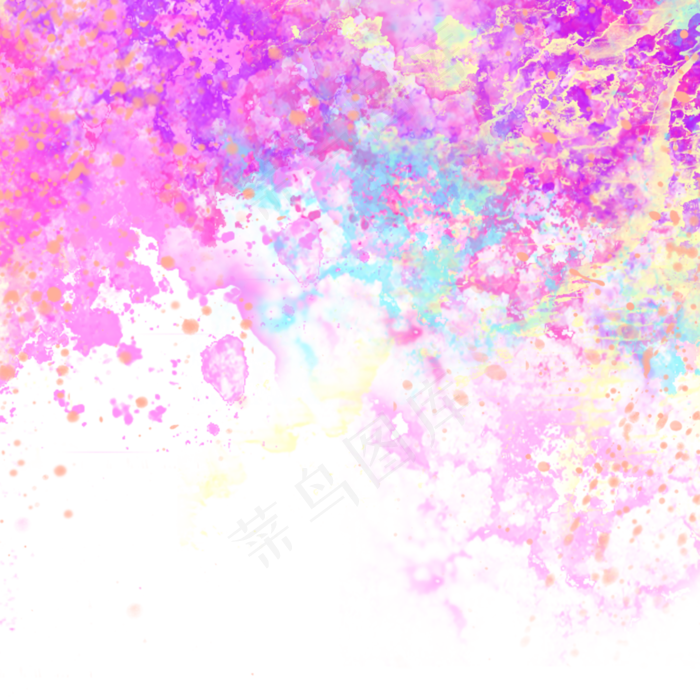 紫色紫红水彩晕染肌理实验PNG水渍,免抠元素(4000*4000px 300 dpi )psd模版下载