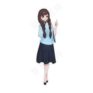 54五四青年节复古风蓝色创意节日